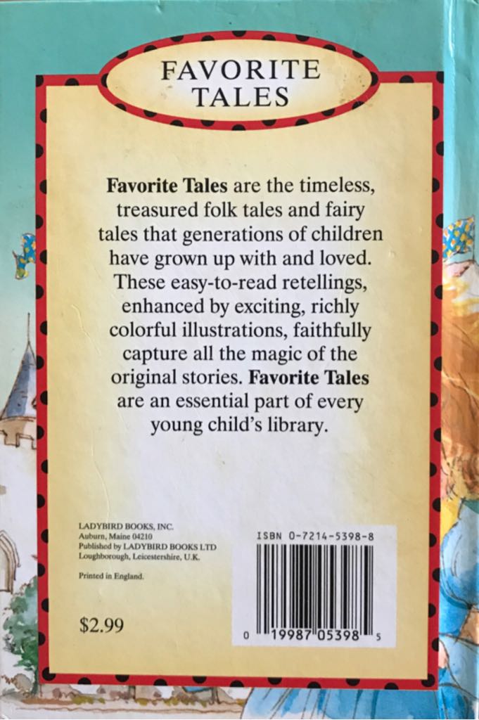 Sleeping Beauty  (Ladybird Books - Hardcover) book collectible [Barcode 9780721453989] - Main Image 2