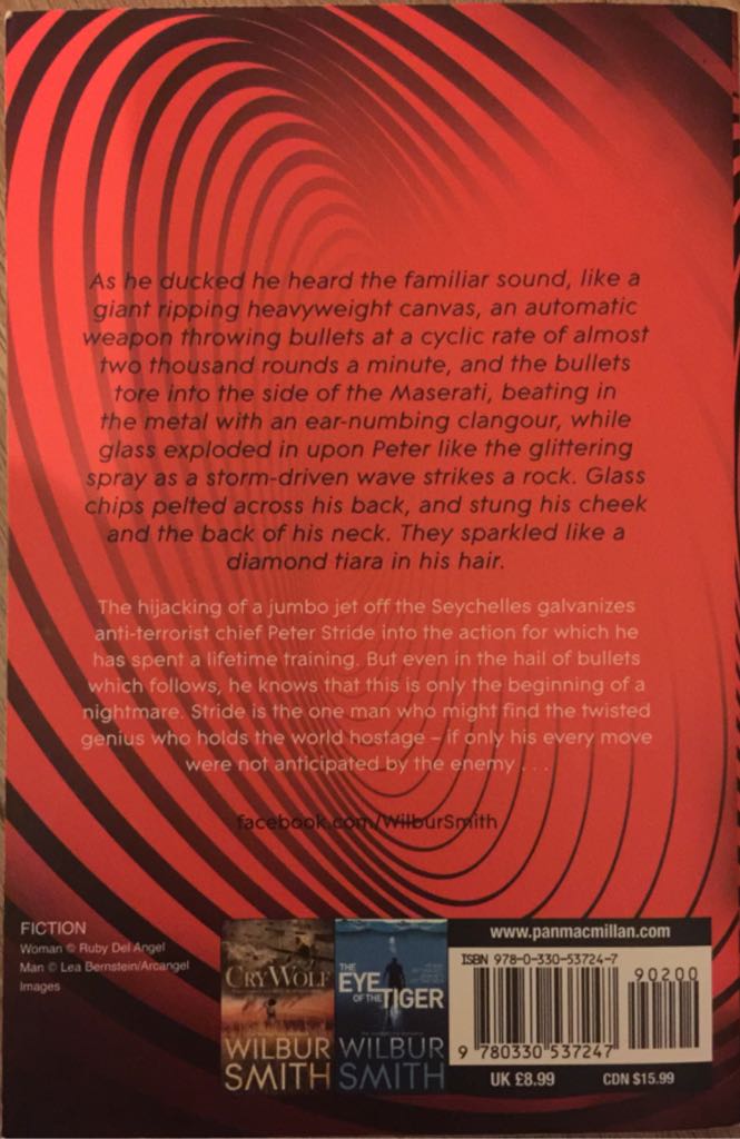 Wild Justice - Wilbur Smith (Panmacmillan - Hardcover) book collectible [Barcode 9780330537247] - Main Image 2