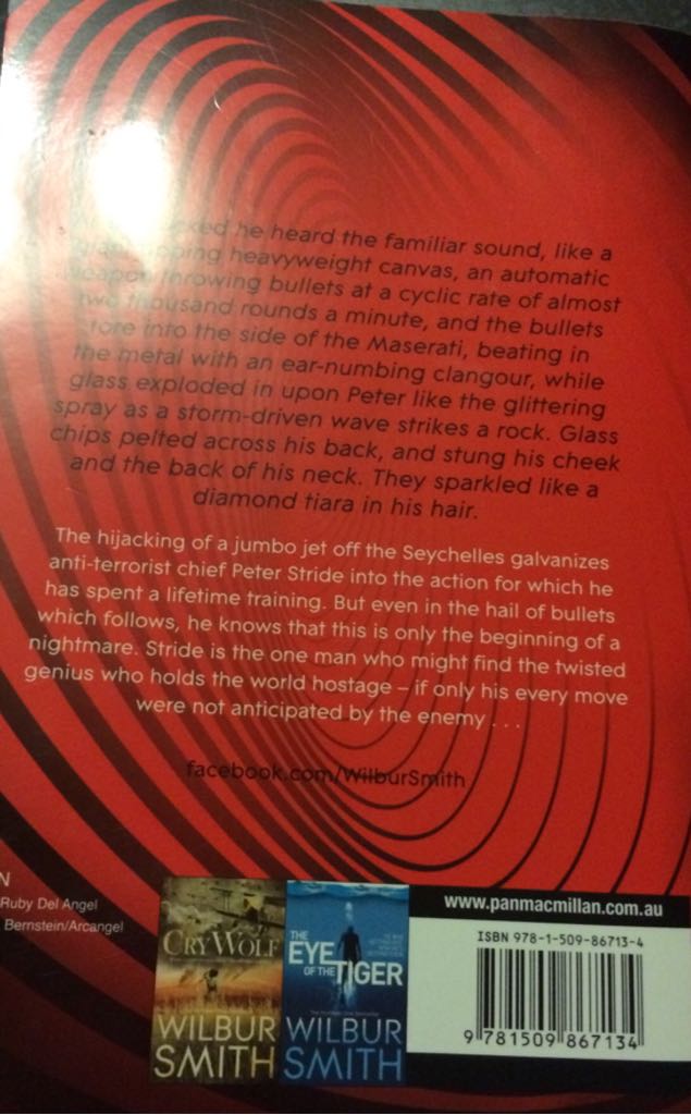 Wild Justice - Wilbur Smith (Panmcmillian - Paperback) book collectible [Barcode 9781509867134] - Main Image 2