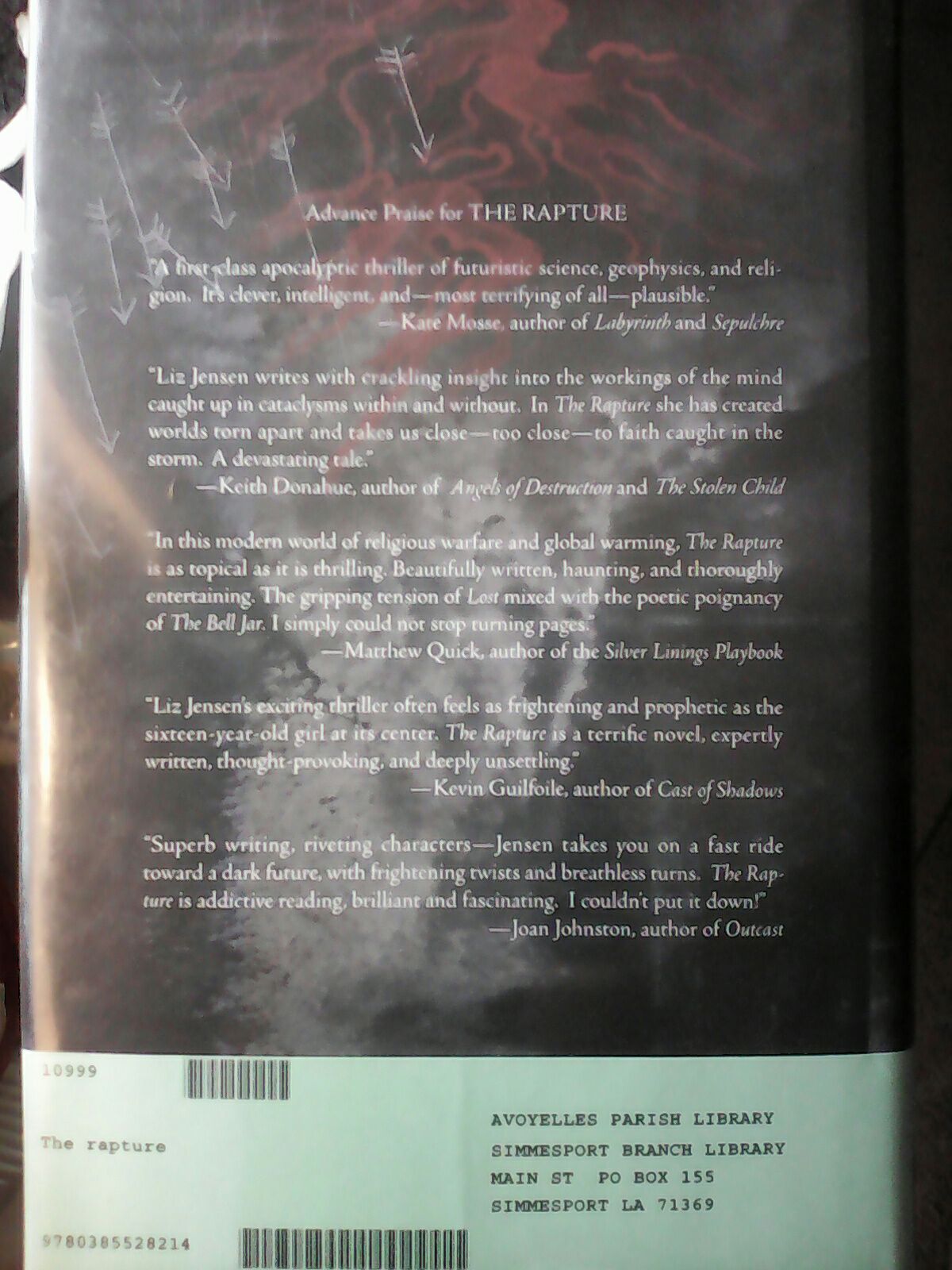 The Rapture - Missler, Chuck (Doubleday - Hardcover) book collectible [Barcode 9780385528214] - Main Image 2