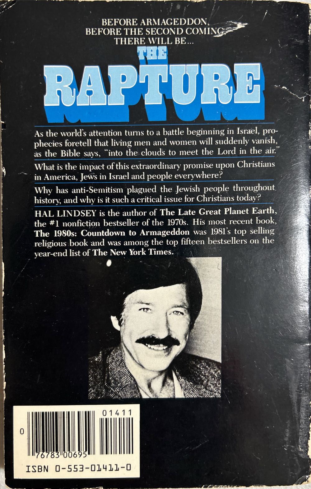 The Rapture - Hal Lindsey (Bantam Books - Paperback) book collectible [Barcode 9780553014112] - Main Image 2