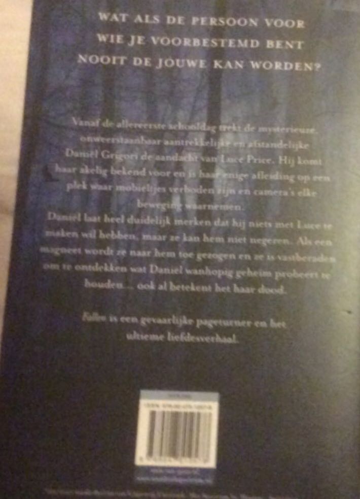 Fallen - Lauren Kate (Van Goor - Paperback) book collectible [Barcode 9789047512578] - Main Image 2