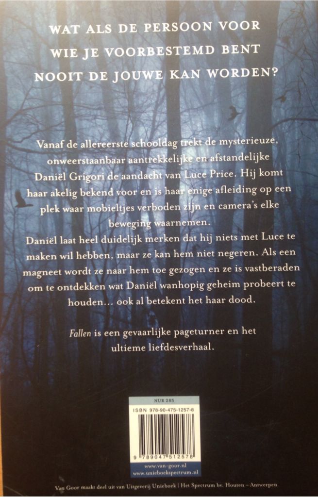 Fallen  (Van Goor - Paperback) book collectible - Main Image 2