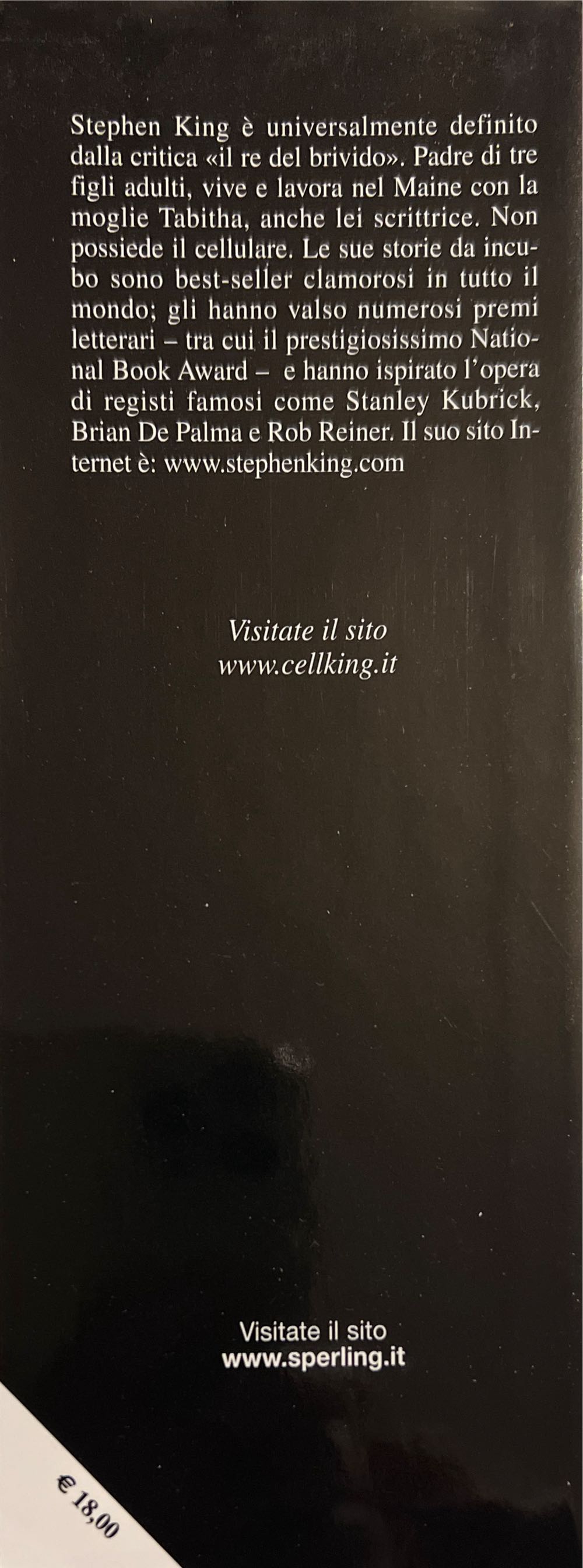 Cell - Stephen King (Sperling & Kupfer - Hardcover) book collectible [Barcode 9788820040642] - Main Image 3