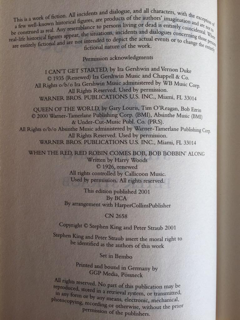 Black House   (BCA - Hardcover) book collectible - Main Image 2