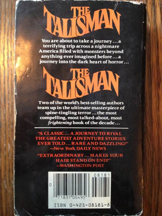 The Talisman - Stephen King (Viking - Paperback) book collectible [Barcode 9780425081815] - Main Image 2