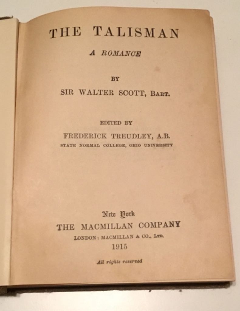 The Talisman  (Hardcover) book collectible - Main Image 2