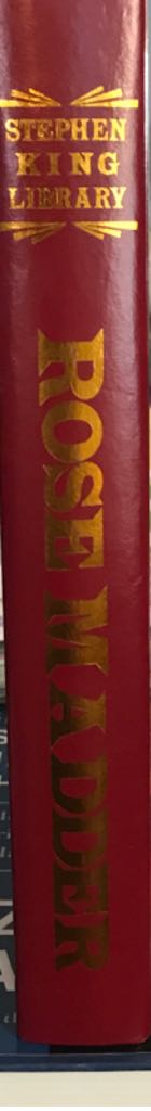 Rose Madder - Stephen King (Viking Press - Hardcover) book collectible [Barcode 0670858692] - Main Image 2