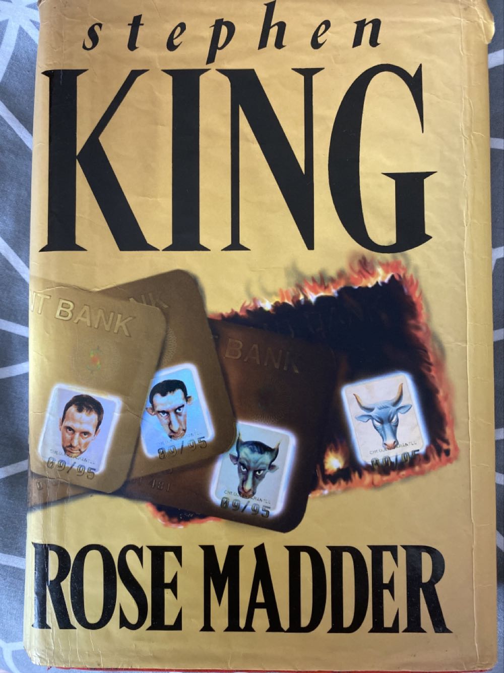 Rose Madder - Stephen King (Hodder & Stoughton - Hardcover) book collectible [Barcode 9780340640135] - Main Image 3