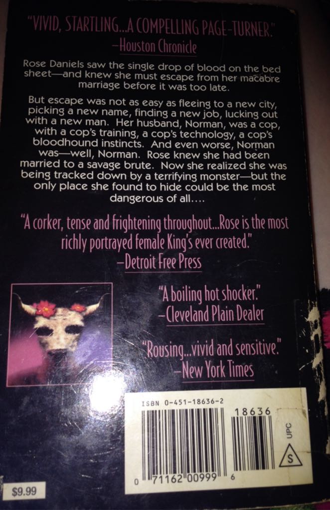 Rose Madder - Stephen King (- Paperback) book collectible [Barcode 9780451186362] - Main Image 2