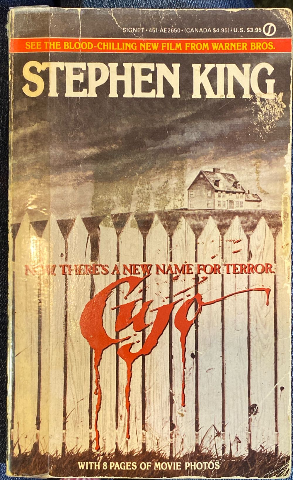 Cujo - Stephen King (Signet - Paperback) book collectible [Barcode 9780451126504] - Main Image 2
