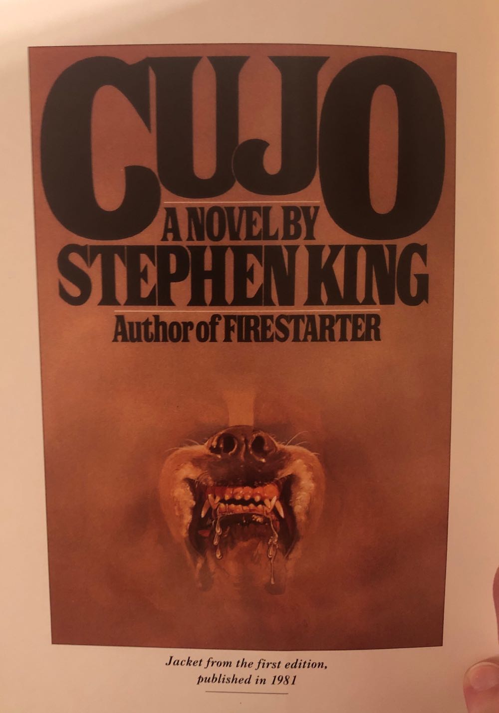 Cujo (Collector’s Edition) - Stephen King (Plume - Coptic) book collectible [Barcode 9780452273283] - Main Image 3