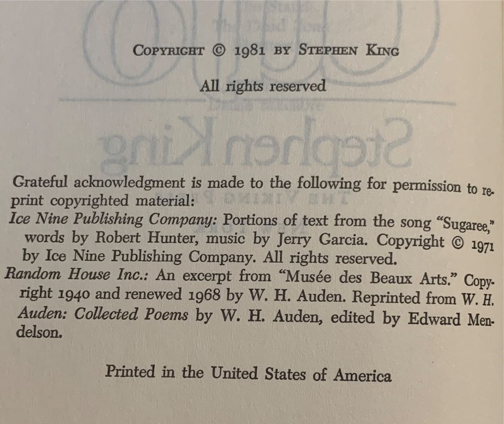 Cujo - Stephen King (- Hardcover) book collectible - Main Image 2