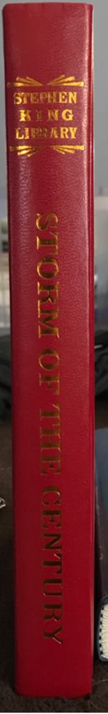 Storm of the Century - Stephen King (Book-Of-The-Month Club - Calf-Binding) book collectible - Main Image 2