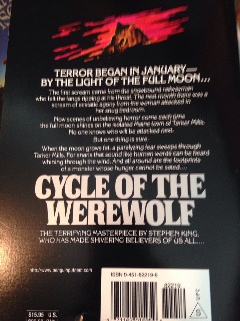 Cycle Of The Werewolf  book collectible - Main Image 2