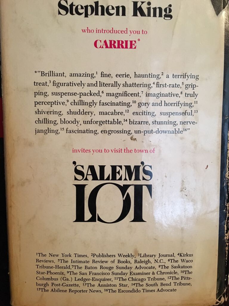 Salems Lot - Stephen King (BCA - Hardcover) book collectible - Main Image 2