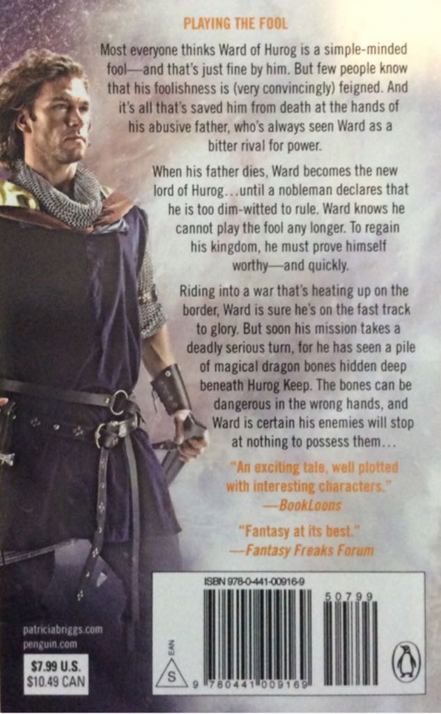 Dragon Bones - Patricia Briggs (Ace Books - Paperback) book collectible [Barcode 9780441009169] - Main Image 2