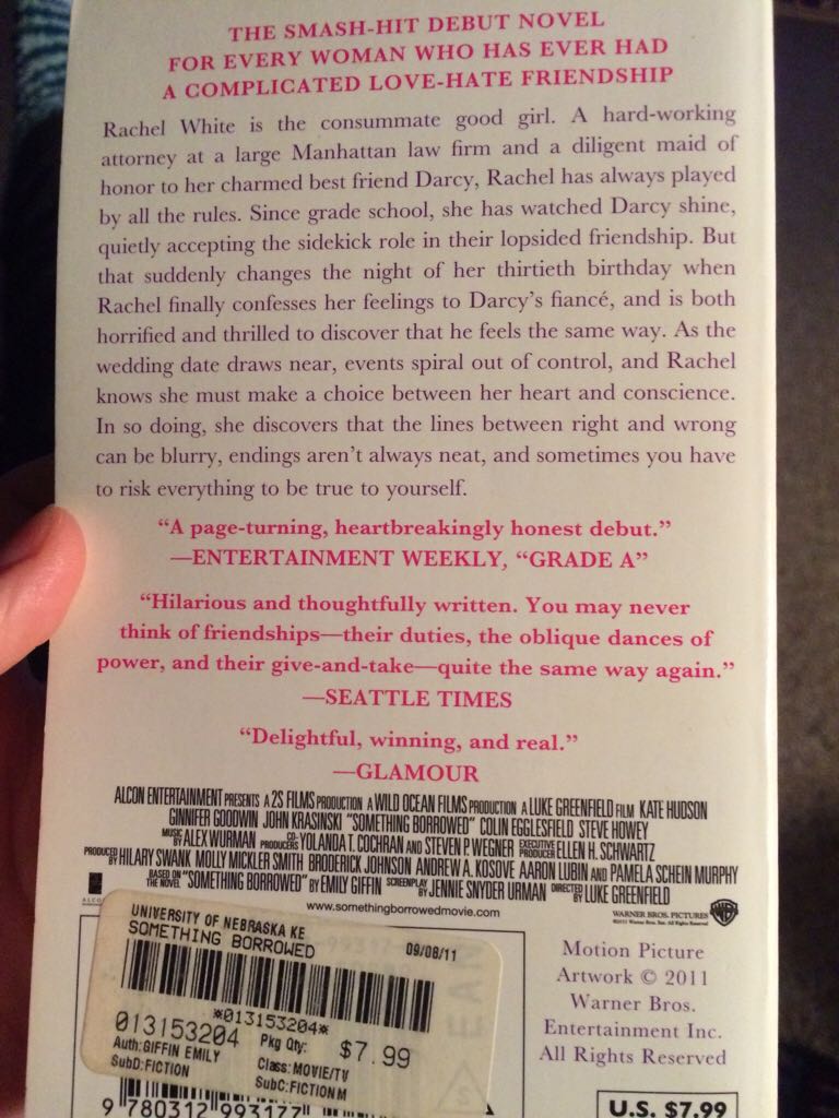 Something Borrowed  - Giffin, Emily book collectible - Main Image 2