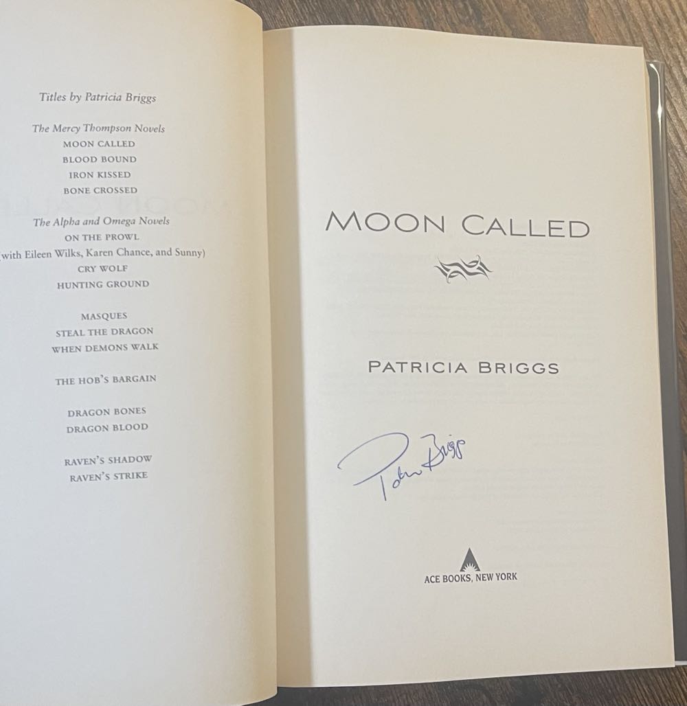 Moon Called - Patricia Briggs (Ace Books - Hardcover) book collectible [Barcode 9780441019274] - Main Image 4