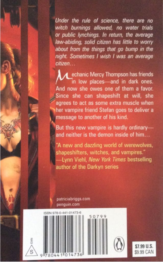 Blood Bound - Patricia Briggs (Ace - Paperback) book collectible [Barcode 9780441014736] - Main Image 2