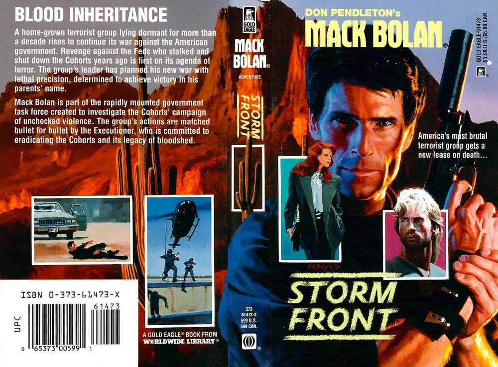 Don Pendleton’s Mack Bolan: Storm Front - Rich Rainey (Gold Eagle - Paperback) book collectible [Barcode 9780373614738] - Main Image 3