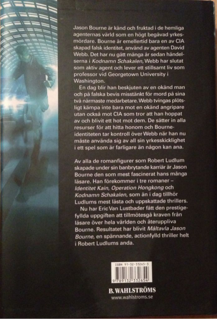 Jason Bourne:  Book #4 The Bourne Legacy - Robert Ludlum (St. Martin’s Press - Hardcover) book collectible [Barcode 9780312331757] - Main Image 2