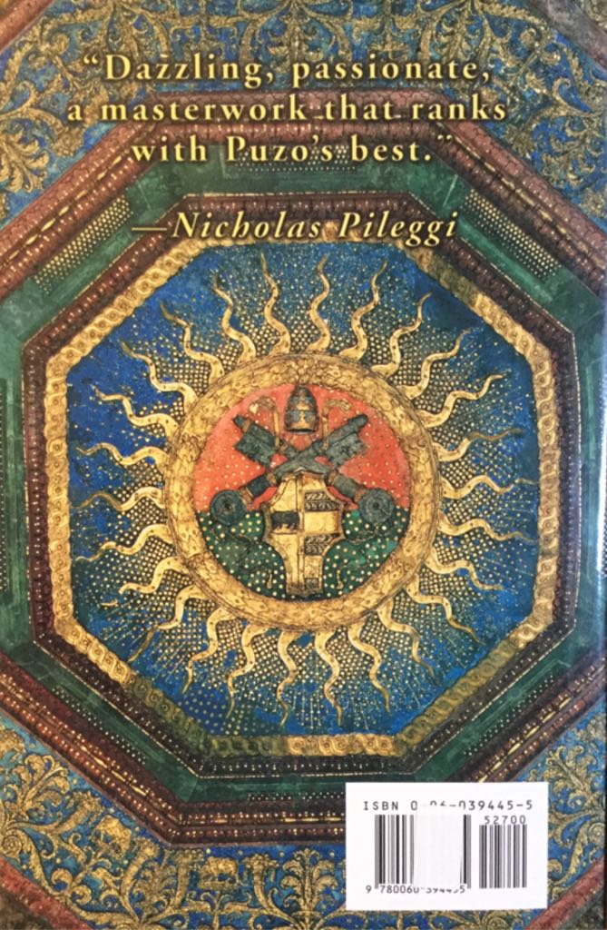 The Family - Mario Puzo (HarperCollins - Kindle) book collectible [Barcode 9780060394455] - Main Image 2