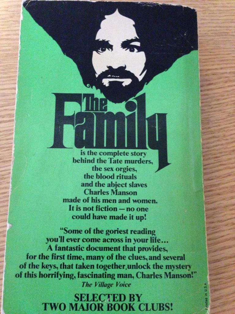 Family, The - Ed Sanders (Avon Publishers Of Bard - Hardcover) book collectible - Main Image 2