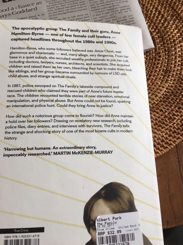 The Family - Chris Johnston (Scribe Publications) book collectible - Main Image 2