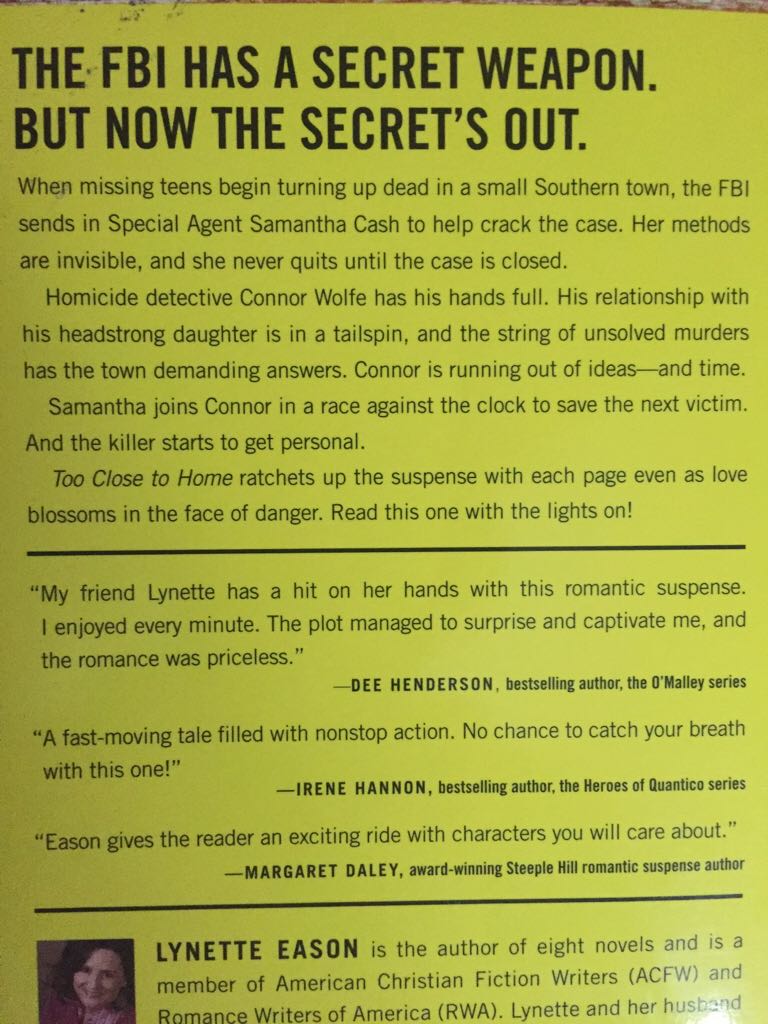 Too Close to Home - Lynette Eason (Revell - eBook) book collectible [Barcode 9780800733698] - Main Image 2