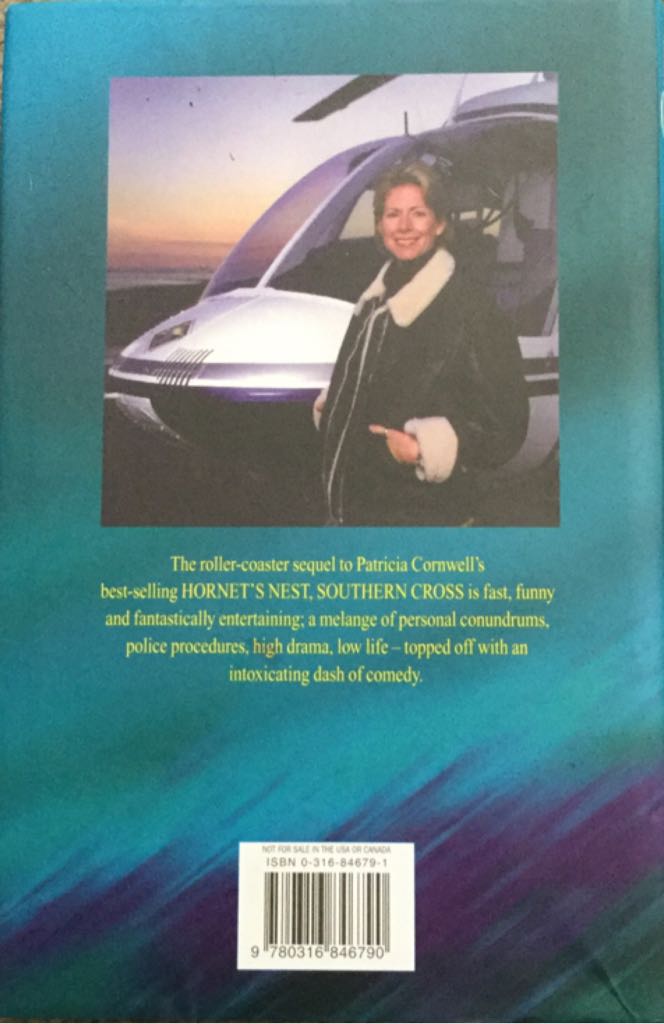 Southern Cross - Patricia Cornwell (Berkley Publishing Group - Hardcover) book collectible [Barcode 9780316846790] - Main Image 2
