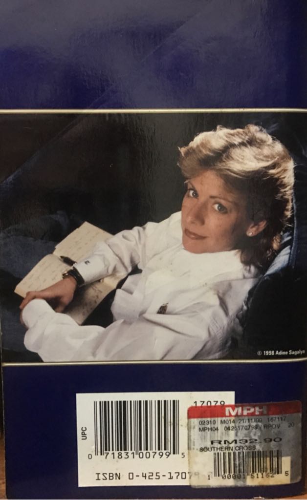 Southern Cross - Patricia Cornwell (Berkley - Paperback) book collectible [Barcode 9780425170793] - Main Image 2