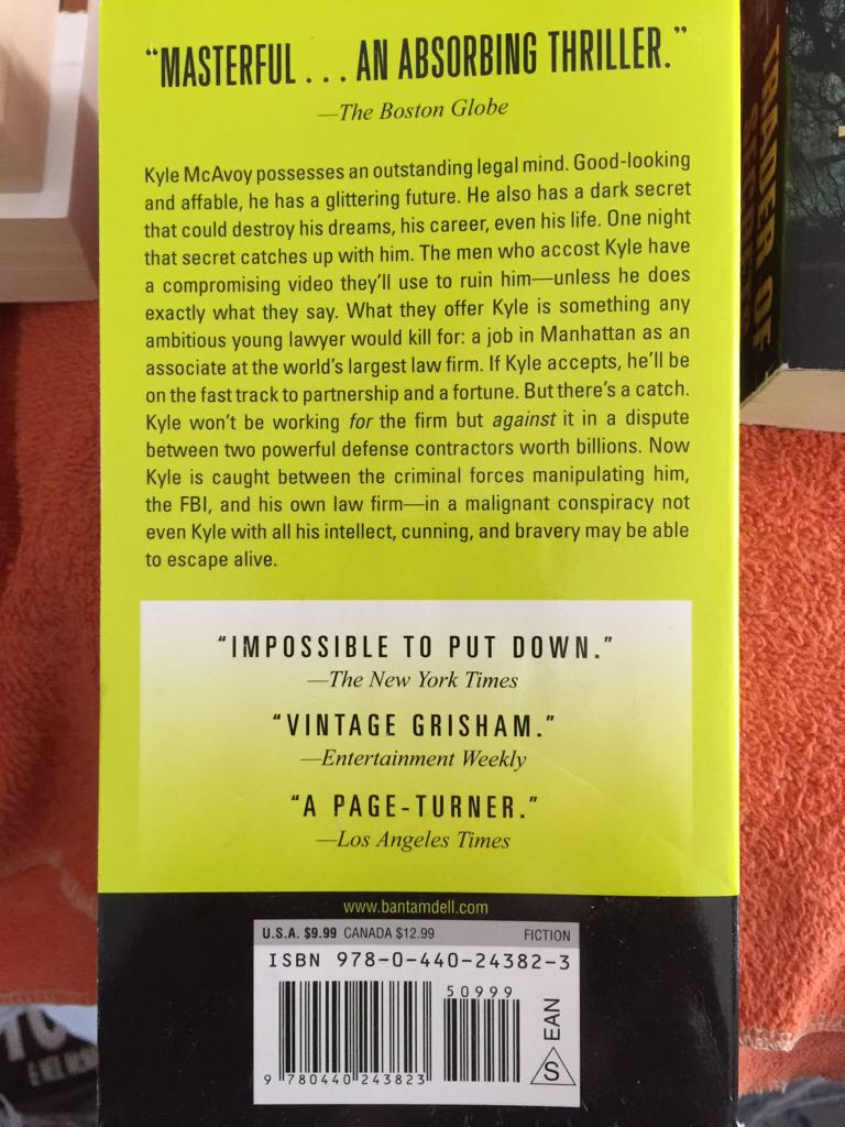 Associate, The* - John Grisham (The Random House Publishing Group - Paperback) book collectible [Barcode 9780440243823] - Main Image 2
