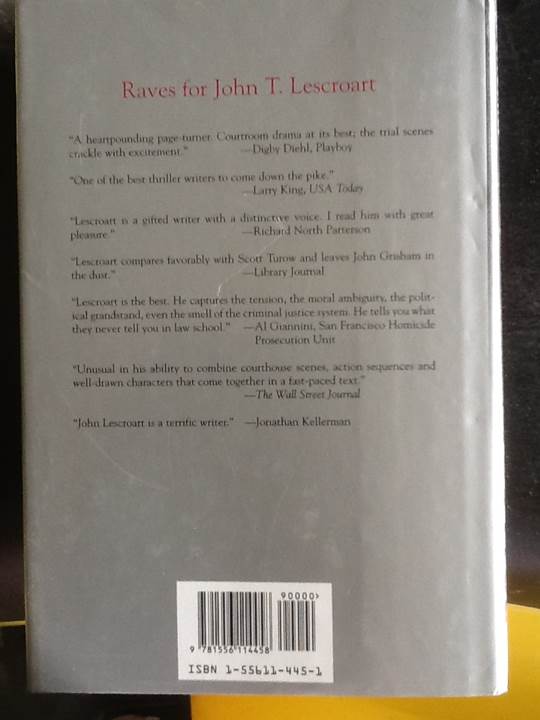 A Certain Justice - John Lescroart (Dutton Adult - Hardcover) book collectible [Barcode 9781556114458] - Main Image 2