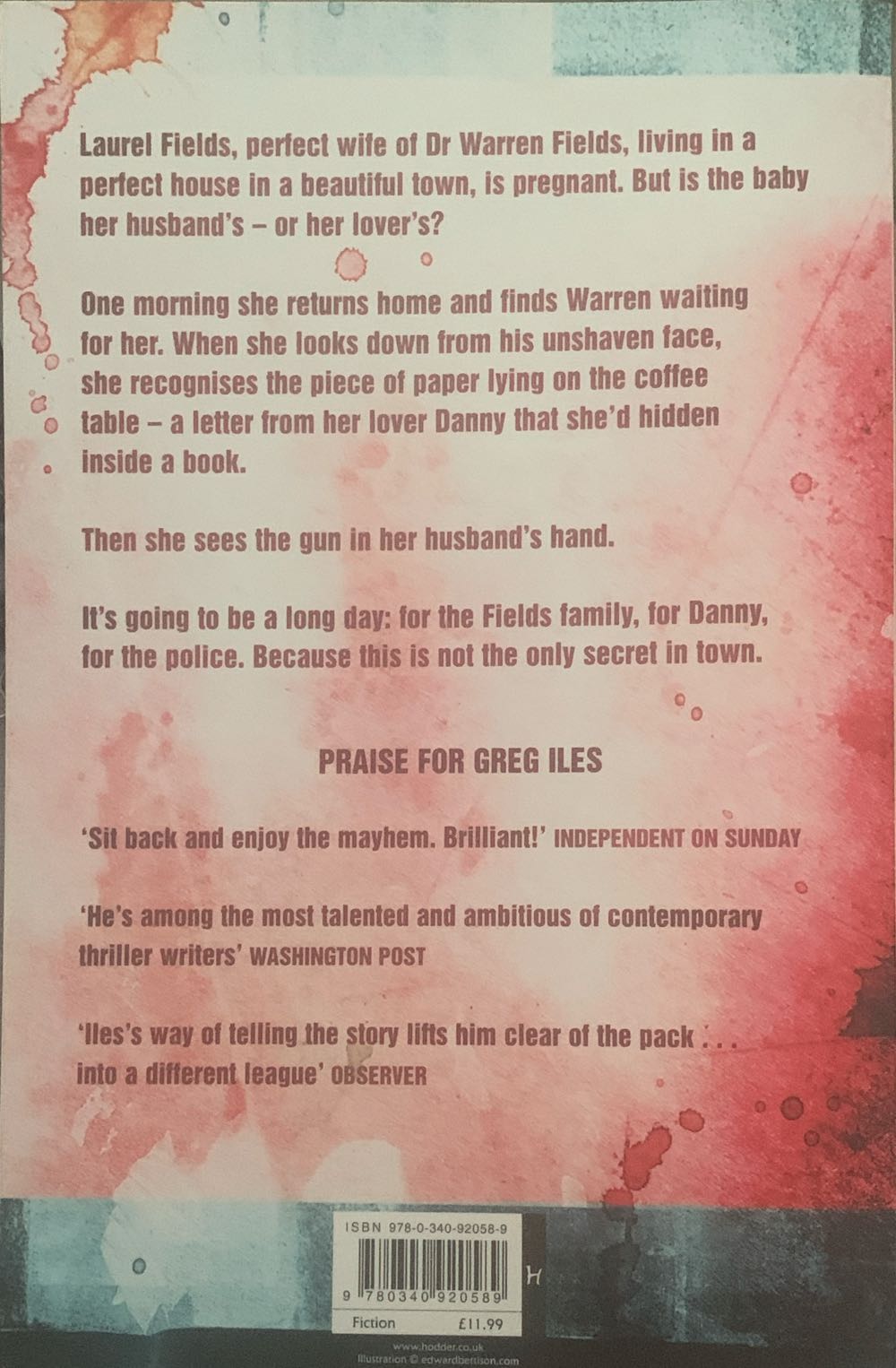 Third Degree - Greg Isles (Hodder &  Stoughton - Trade Paperback) book collectible [Barcode 9780340920589] - Main Image 2