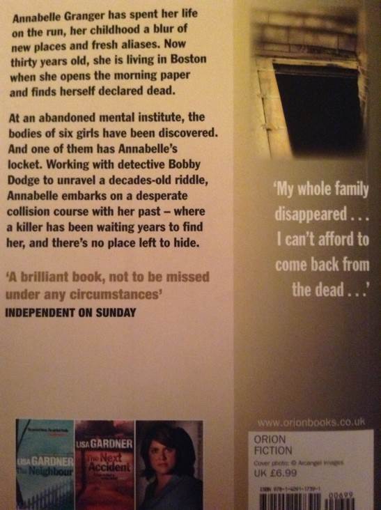 Hide - Lisa Gardner book collectible [Barcode 9781409117391] - Main Image 2