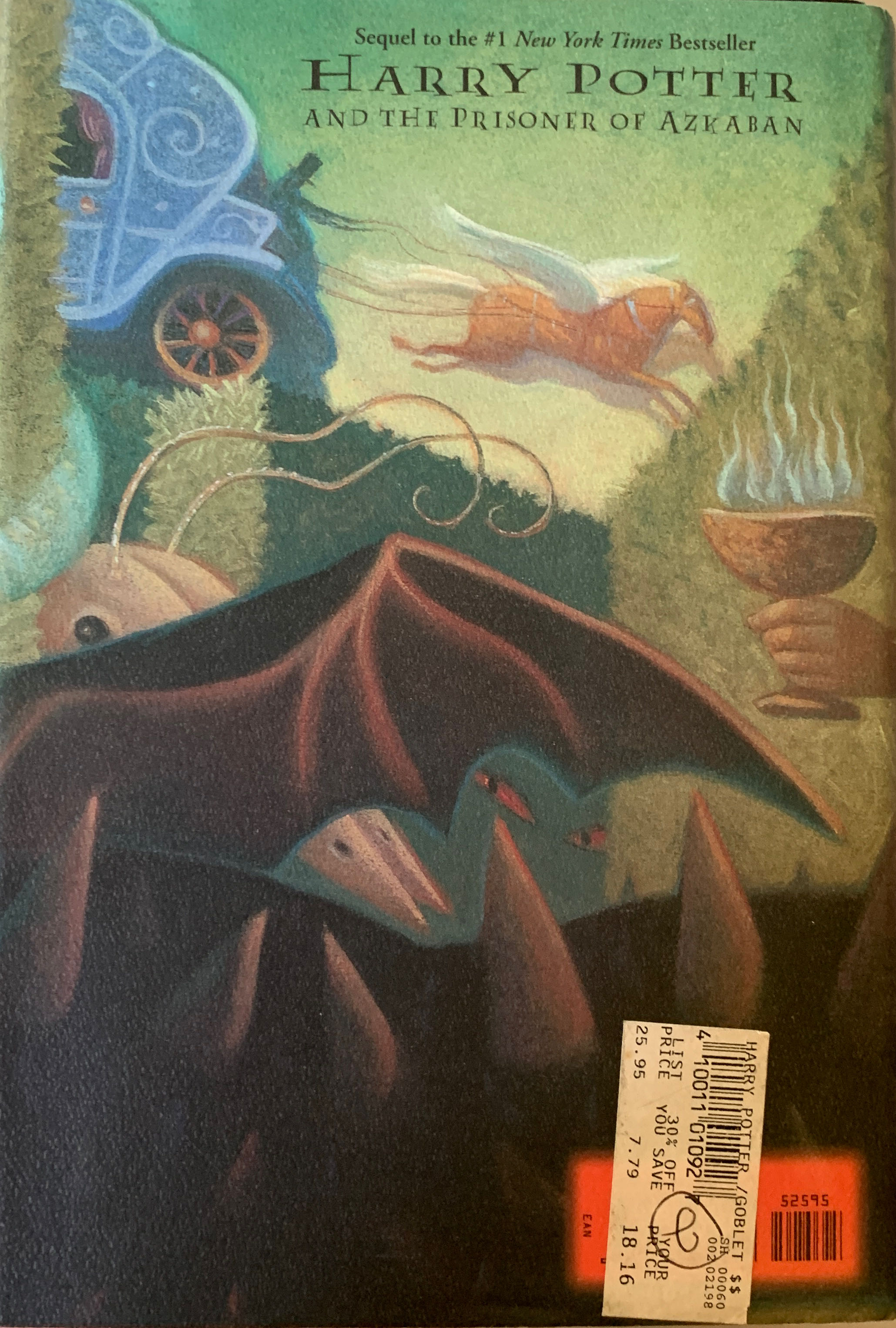 Harry Potter And The Goblet Of Fire - J.K. Rowling (Scholastic - Hardcover) book collectible [Barcode 0439139597] - Main Image 2