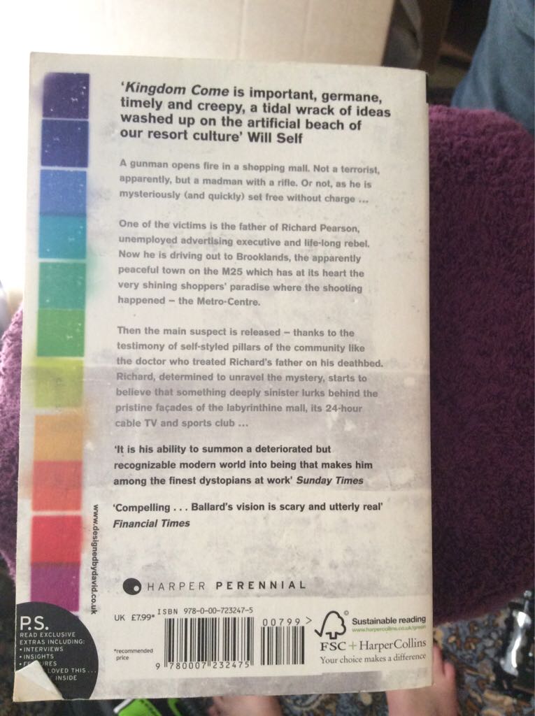 Kingdom Come - J G Ballard (HarperPerennial - Paperback) book collectible [Barcode 9780007232475] - Main Image 2