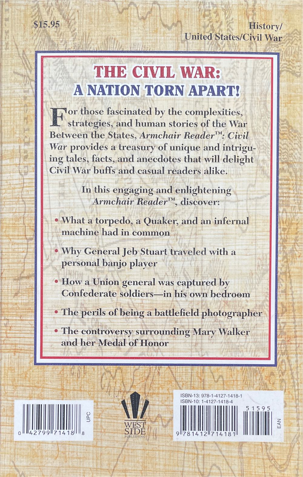 Civil War (Untold Tales Of The Blue & Gray) - Trevor Royle (Publications International - Paperback) book collectible [Barcode 9781412714181] - Main Image 2