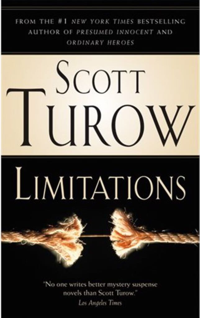 Limitations - Scott Turow (Paperback) book collectible [Barcode 9780002557665] - Main Image 1
