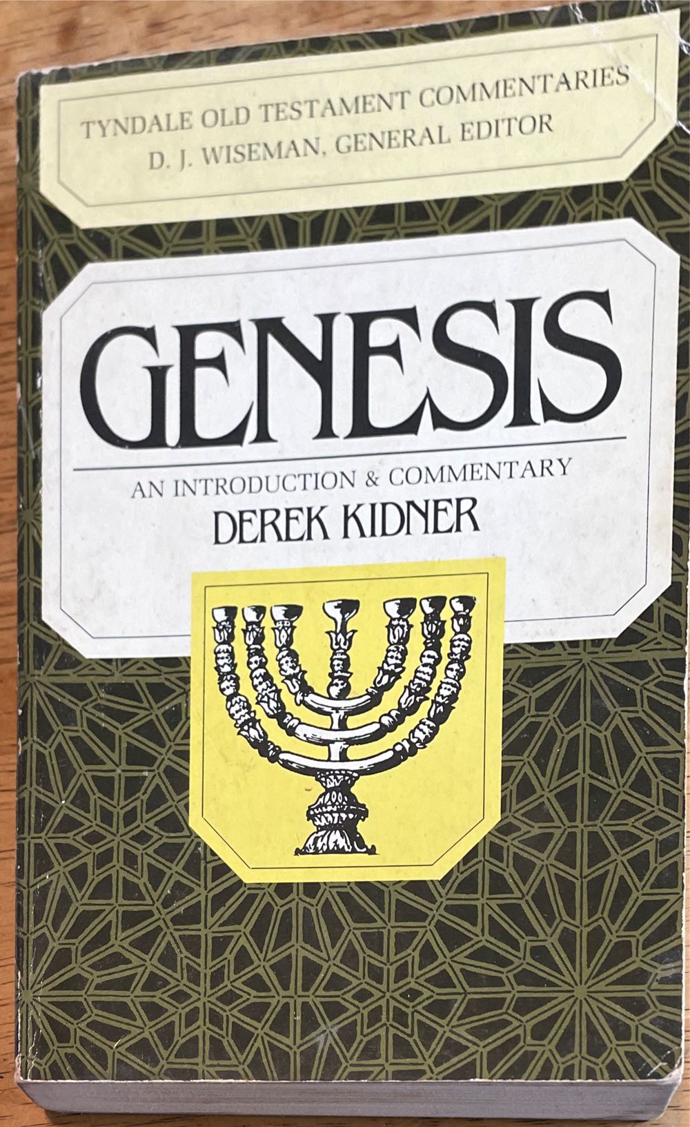 Genesis: An Introduction & Commentary - Derek Kidner (Intervarsity Press - Paperback) book collectible [Barcode 9780877842514] - Main Image 3