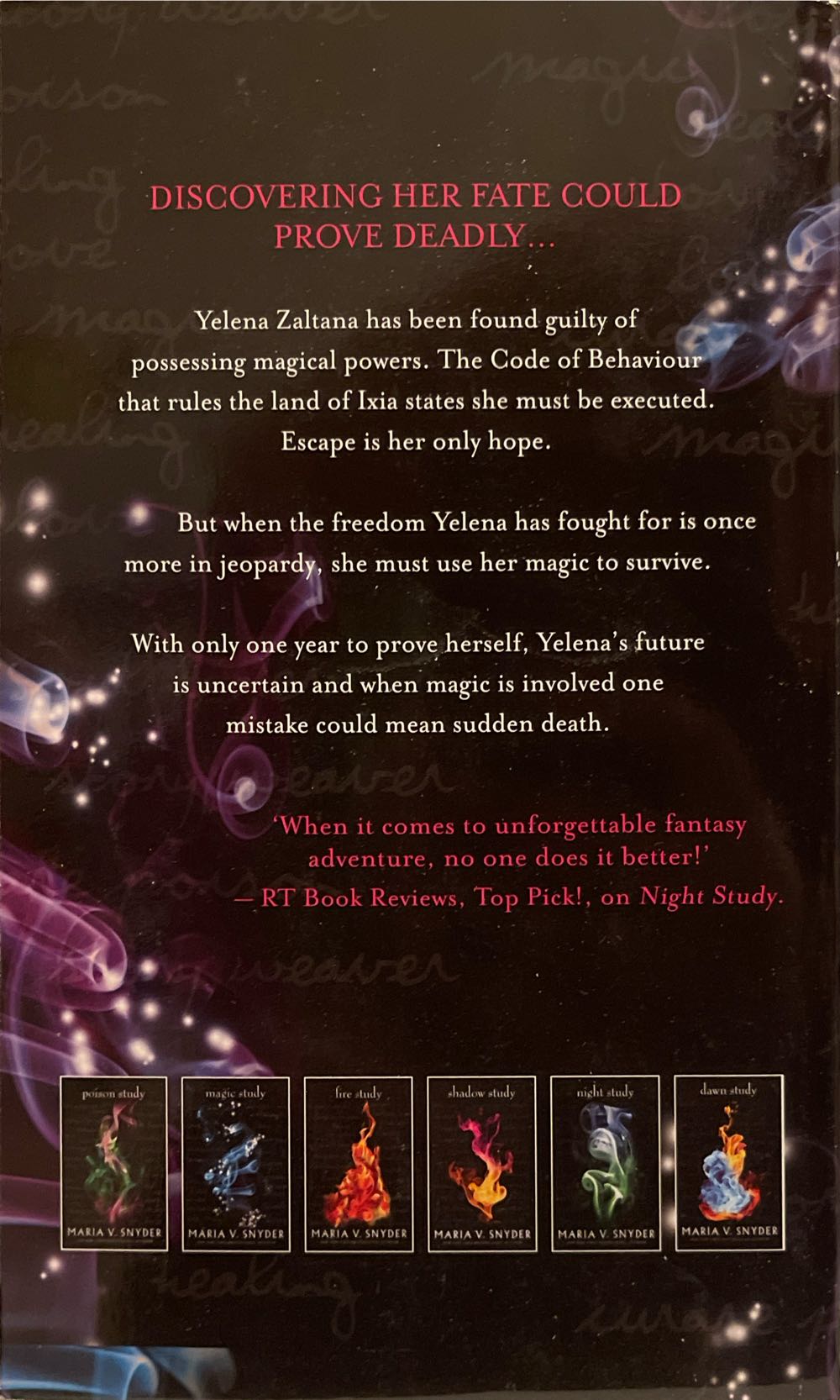 Magic Study - V. Snyder (Mira Ink - Paperback) book collectible - Main Image 2