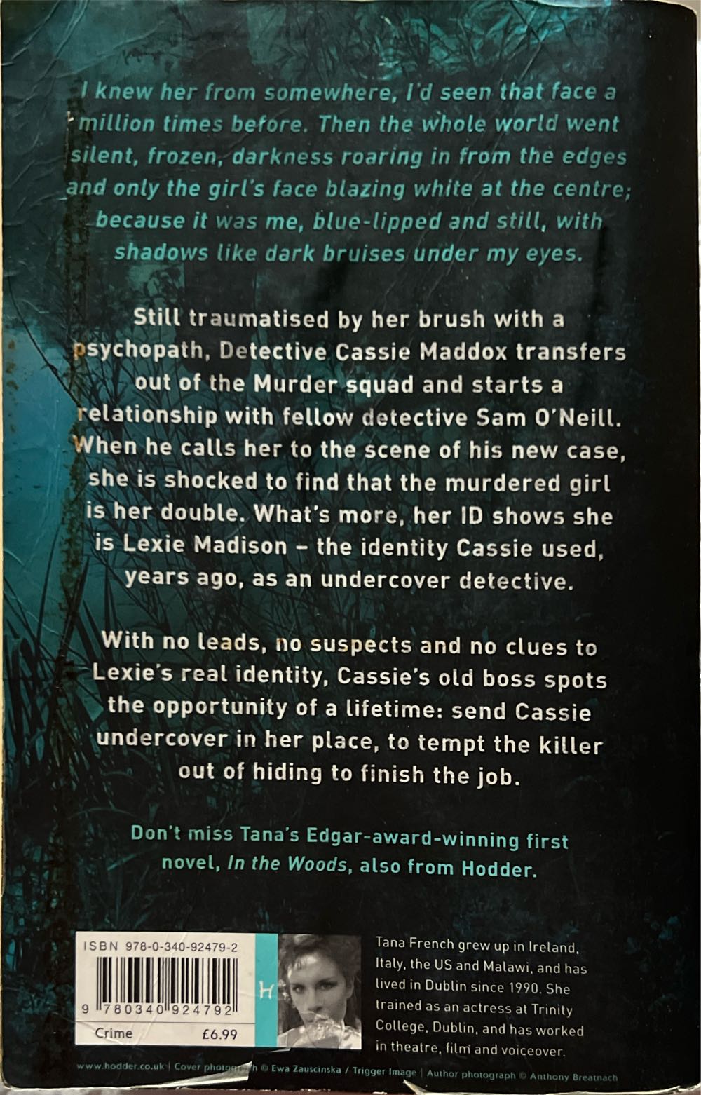 The Likeness - Tana French (Hodder & Stoughton - Paperback) book collectible [Barcode 9780340924792] - Main Image 2