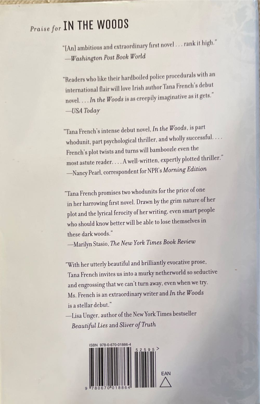 The Likeness - Tana French (Viking - Hardcover) book collectible [Barcode 9780670018864] - Main Image 2