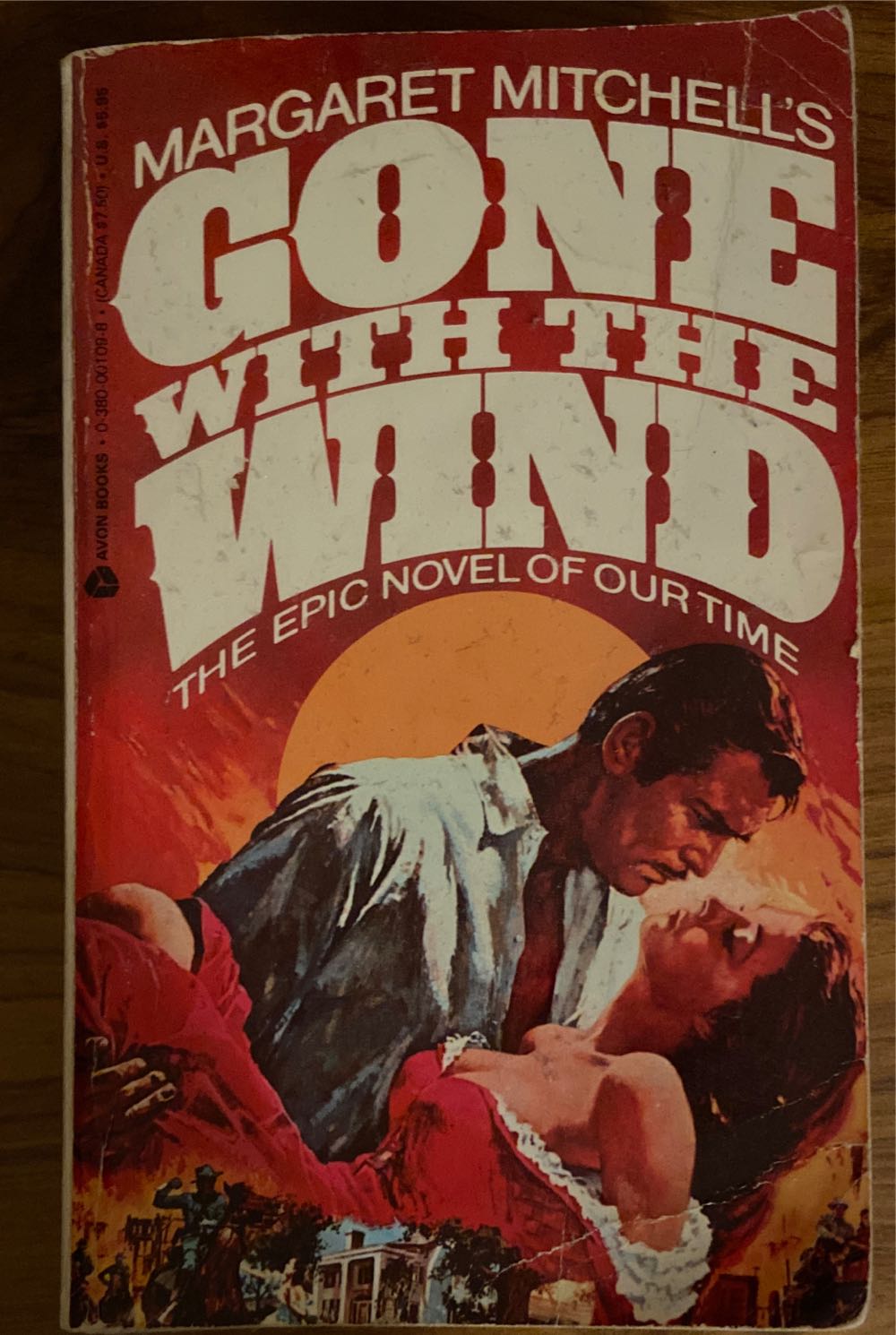 Gone with the Wind - Margaret Mitchell (Avon Books - Hardcover) book collectible [Barcode 9780380001095] - Main Image 4