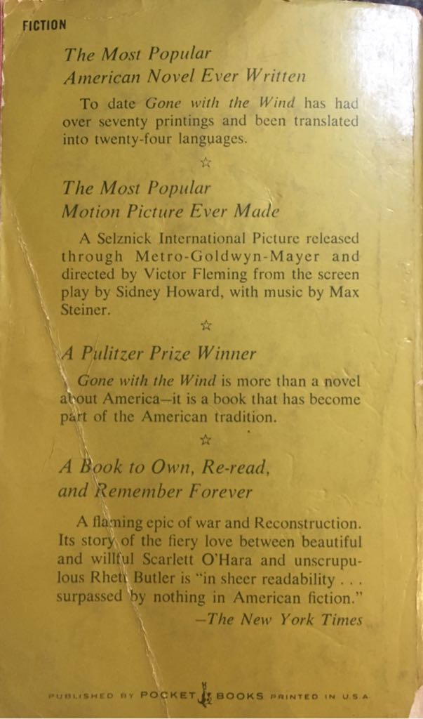 Gone with the Wind - Margaret Mitchell book collectible - Main Image 2