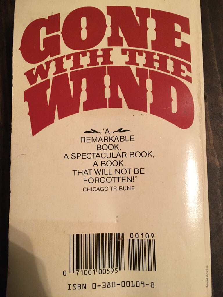 Gone with the Wind - Mitchell, Margaret (Avon Books - Paperback) book collectible - Main Image 2