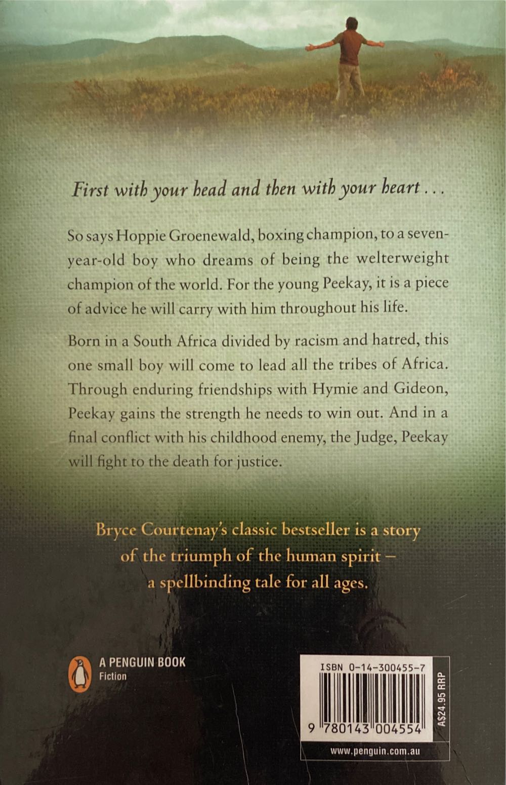 Power Of One - Bryce Courtenay (Pinguin Books - Paperback) book collectible [Barcode 9780143004554] - Main Image 2