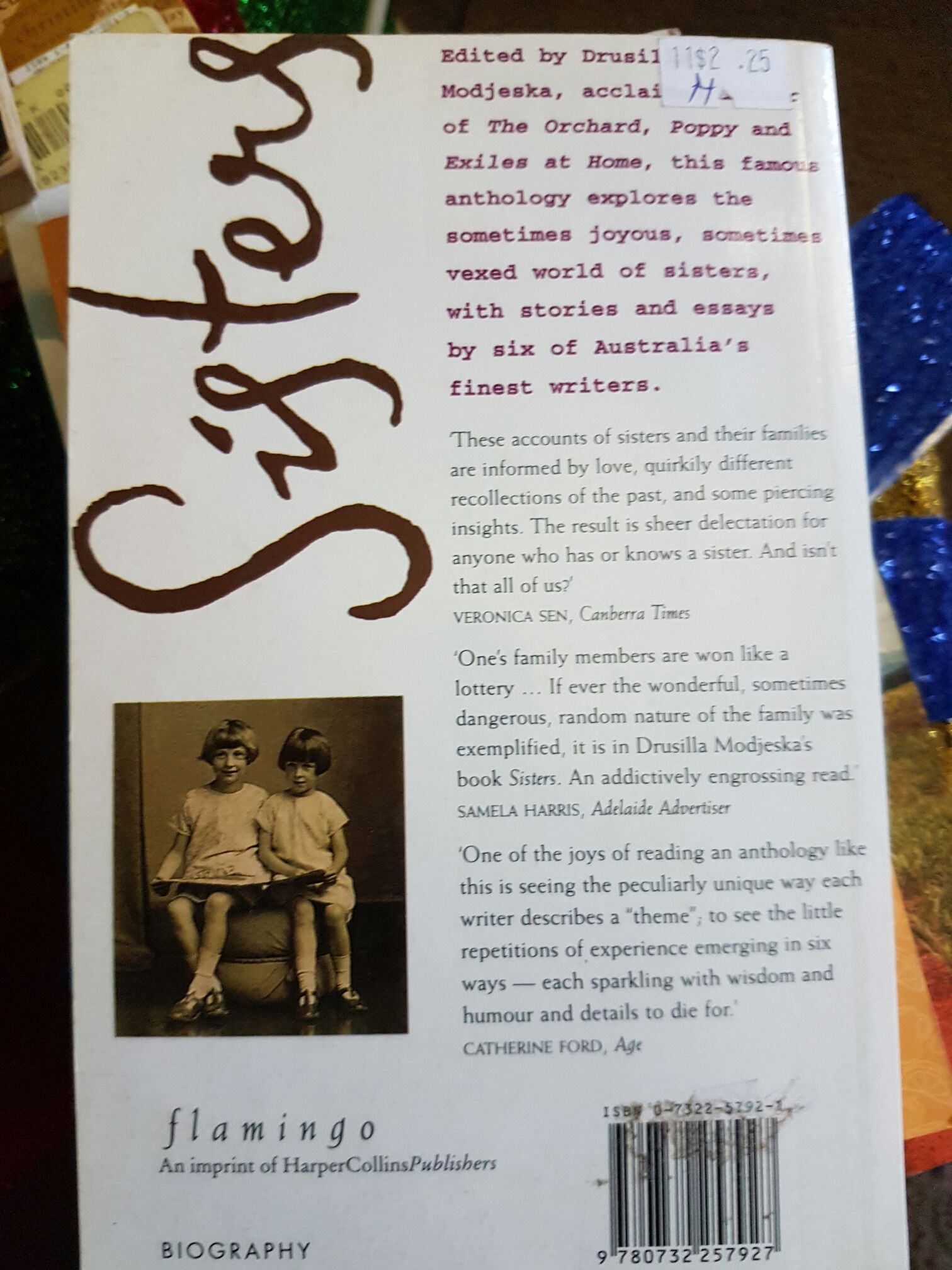 Sisters  (HarperPerennial) book collectible [Barcode 9780732257927] - Main Image 2