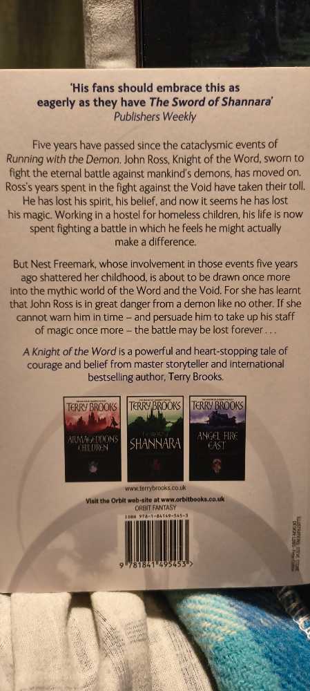 A Knight of the Word - Terry Brooks (Orbit Books - Kindle) book collectible [Barcode 9781841495453] - Main Image 2